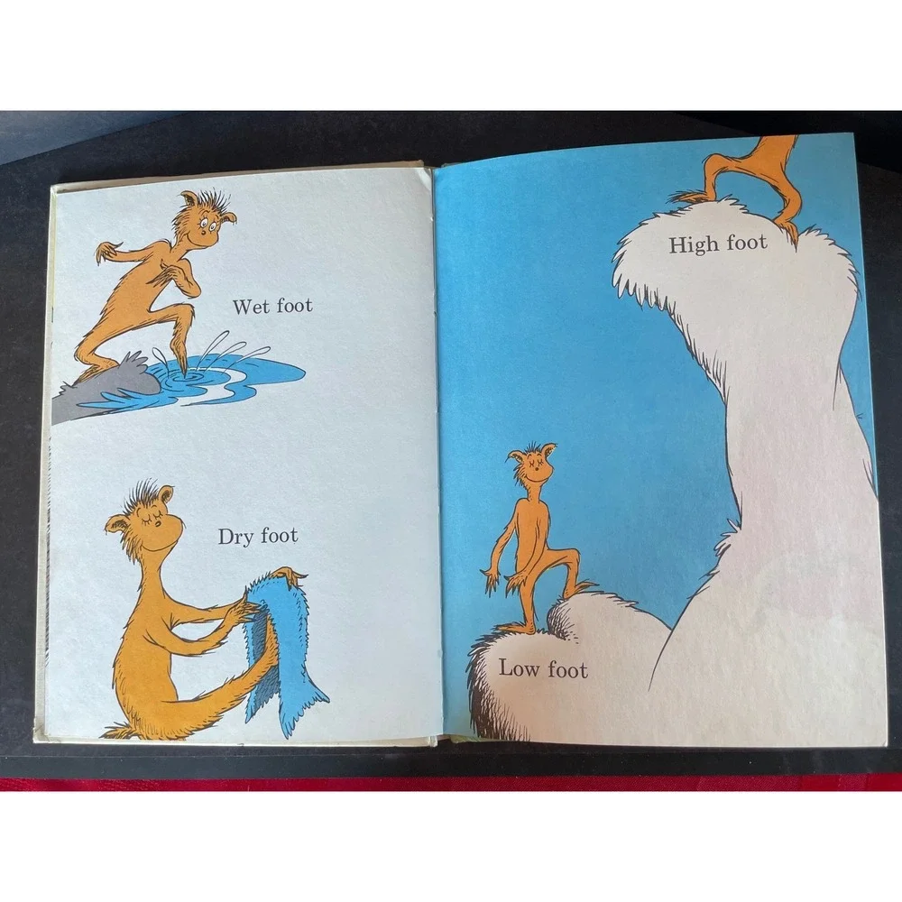 The Foot Dr Seuss Bright and Early Books Beginning Beginners Hardcover